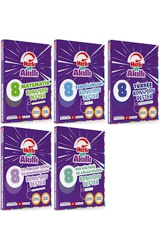Tammat 8. Sınıf Matematik + Fen Bilimleri + Türkçe + İnkılap Tarihi + Din Kültürü Hızlı Ve Akıllı Konuşan Defter Soru Bankası Set 5 Kitap Tammat 8. Sınıf Matematik + Fen Bilimleri + Türkçe + İnkılap Tarihi + Din Kültürü Hızlı Ve Akıllı Konuşan Defter Soru Bankası Set 5 Kitap