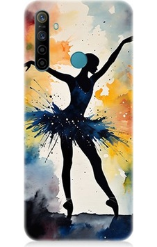 Realme 5i Uyumlu Dansın Büyülü Gölgesi Desenli Silikon Kılıf Çok Renkli Realme 5i Uyumlu Dansın Büyülü Gölgesi Desenli Silikon Kılıf Çok Renkli