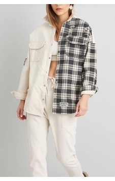 Esb Design Kadın Boyfriend Oversize Eskitmeli Denim Jeans Kot Ceket Krem-ekose Esb Design Kadın Boyfriend Oversize Eskitmeli Denim Jeans Kot Ceket Krem-ekose