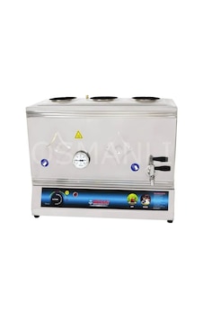 Mçe 218 40 Lt 3 Demlikli Pleytsiz Elektrikli Çay Kazanı Mçe 218 40 Lt 3 Demlikli Pleytsiz Elektrikli Çay Kazanı