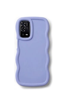 Oppo A54 / A16 / A55 Serisi Uyumlu Dalgalı Tasarım Kamera Korumalı Mat Silikon Kılıf-54193 Mor Oppo A54 / A16 / A55 Serisi Uyumlu Dalgalı Tasarım Kamera Korumalı Mat Silikon Kılıf-54193 Mor