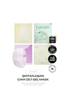 Şeffaflaşan Kore Maske Seti Luvum Gel Mask Şeffaflaşan Kore Maske Seti Luvum Gel Mask