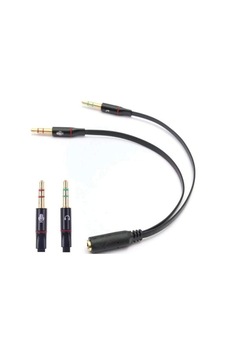 Alfais 4457 Kulaklık Mikrofon Çevirici Ayırıcı Dönüştürücü Çoklayıcı Adaptör Sku: Zeus8690010060419