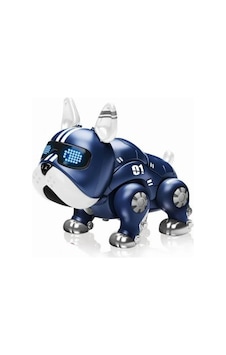 Robot Köpek Sesli Işıklı Ve Yürüyen Akıllı Köpek Oyuncak - Mavi Robot Köpek Sesli Işıklı Ve Yürüyen Akıllı Köpek Oyuncak - Mavi