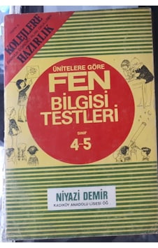 4-5.Sınıf Fen Bilgisi Testleri Niyazi Demir 4-5.Sınıf Fen Bilgisi Testleri Niyazi Demir