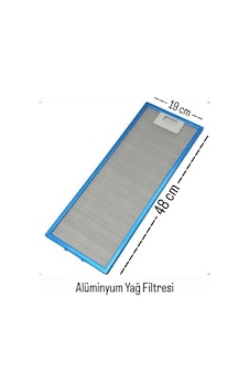 Hibsan Aspiratör 19 X 48 Cm Alüminyum Yağ Filtresi Hibsan Aspiratör 19 X 48 Cm Alüminyum Yağ Filtresi