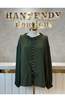 Ghisa Gh-4710t4479-h Haki Renk Tunik Çok Renkli Ghisa Gh-4710t4479-h Haki Renk Tunik Çok Renkli