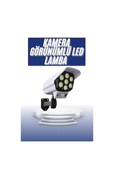 Solar Bahçe Lambası Uzaktan Kumandalı Kamera Görünümlü Hareket Sensörlü Beyaz - Siyah Solar Bahçe Lambası Uzaktan Kumandalı Kamera Görünümlü Hareket Sensörlü Beyaz - Siyah