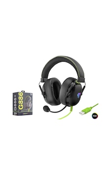 Büro Ev Ofis si İçin Siyah Yeşil Usb Rgb Stil Gaming Kulaklık Kablolu Oyuncu Kulakliğı Büro Ev Ofis si İçin Siyah Yeşil Usb Rgb Stil Gaming Kulaklık Kablolu Oyuncu Kulakliğı