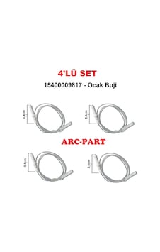 Ukinox Ankastre Ocak Ateşleme Buji - 670000309 4'lü Set Ukinox Ankastre Ocak Ateşleme Buji - 670000309 4'lü Set