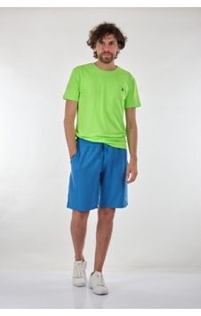Polo Erkek Minimalist Regular Fit Kısa Kol T-shirt - Günlük Stil Yeşil