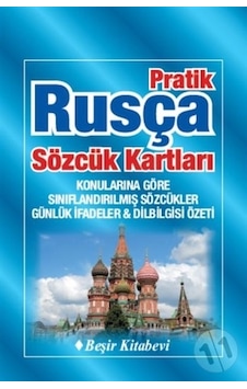 Pratik Rusça Sözcük Kartları- Beşir Kitabevi Pratik Rusça Sözcük Kartları- Beşir Kitabevi