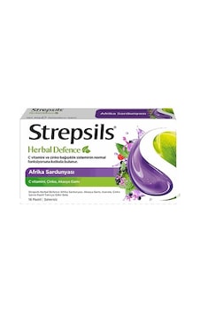 Strepsils Herbal Defence Afrika Sardunyası 16 Pastil Strepsils Herbal Defence Afrika Sardunyası 16 Pastil