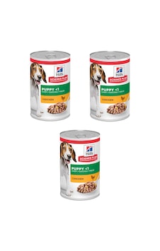 Hill's Science Plan Tavuklu Yavru Köpek Konserve Maması 3 x 370 G