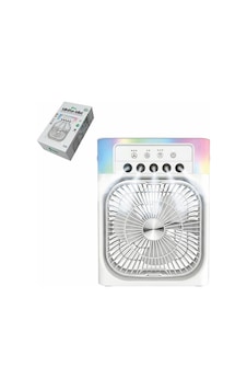 Feny Fn-f65 Beyaz Rgb Aydınlatma Ultra Sessiz Buharlı 3 Kademeli 1800mah Şarjlı Masa Fanı Feny Fn-f65 Beyaz Rgb Aydınlatma Ultra Sessiz Buharlı 3 Kademeli 1800mah Şarjlı Masa Fanı