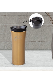 Kişiye Özel 784 Gold Paslanmaz Çelik Termos Bardak 450Ml Kişiye Özel 784 Gold Paslanmaz Çelik Termos Bardak 450Ml