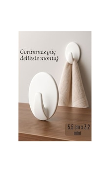 Zenvac Mini Kendinden Yapışkanlı Duvar Askısı 5.5 X 3.2 Cm İz Bırakmaz, Güçlü Tutuş 722286 Zenvac29 Renkli Zenvac Mini Kendinden Yapışkanlı Duvar Askısı 5.5 X 3.2 Cm İz Bırakmaz, Güçlü Tutuş 722286 Zenvac29 Renkli