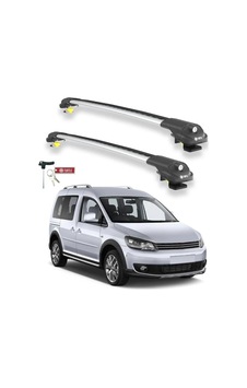 Turtle Volkswagen Caddy 2k 2003-2019 Ara Atkı Air1 Gri