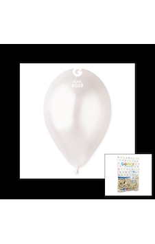 Gm-110-28 Metalik - Beyaz Balon 11& Apos & Apos - 28cm - 100 Parça 5468 Çok Renkli Gm-110-28 Metalik - Beyaz Balon 11& Apos & Apos - 28cm - 100 Parça 5468 Çok Renkli