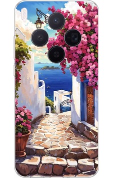 Vivo X300 Uyumlu Ege'nin Kayıp Sokakları Baskılı Silikon Kılıf Renkli Vivo X300 Uyumlu Ege'nin Kayıp Sokakları Baskılı Silikon Kılıf Renkli