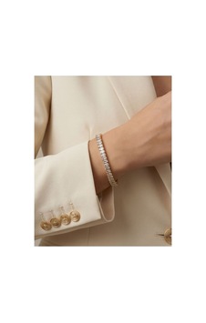 Xupıng Jewelry 14k Zarif Zirkon Taşlı Su Yolu Model Bileklik Çok Renkli Çok Renkli Xupıng Jewelry 14k Zarif Zirkon Taşlı Su Yolu Model Bileklik Çok Renkli Çok Renkli