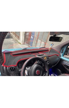 2012-2020 Modellerine Uygun Fiat Fiorino Torpido Koruma Halısı Siyah Kenar Renk Kırmızı 2012-2020 Modellerine Uygun Fiat Fiorino Torpido Koruma Halısı Siyah Kenar Renk Kırmızı
