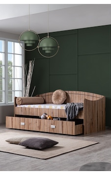 Yavrulu Karyola, Akasya Yavrulu Yatak +1 Adet Comfort Yatak Ceviz-90 X 200 Yavrulu Karyola, Akasya Yavrulu Yatak +1 Adet Comfort Yatak Ceviz-90 X 200