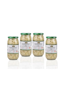 4 Adet Probiyotik Sade Sauerkraut Turşu 4x1000cc 4 Adet Probiyotik Sade Sauerkraut Turşu 4x1000cc