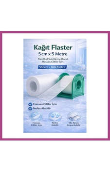 Gees Global Kağıt Flaster 5 Cm X 5 M Medikal Sabitleme Bandı Hassas Ciltler İçin 1 Adet Gbzs Gees Global Kağıt Flaster 5 Cm X 5 M Medikal Sabitleme Bandı Hassas Ciltler İçin 1 Adet Gbzs