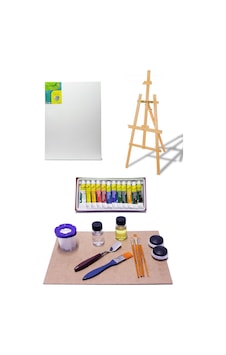 Kayın Şövale Metal Spatül Daler Rowney Simply Yağlı Boya 12'li Yağlı Boya Seti Kayın Şövale Metal Spatül Daler Rowney Simply Yağlı Boya 12'li Yağlı Boya Seti