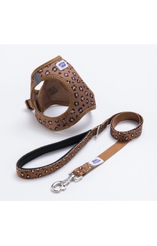 Wild Elegance Göğüs Tasması Ve Sevk Kayışı Tasma Seti Leopar Kedi Köpek Göğüs Tasması Seti Kahverengi Wild Elegance Göğüs Tasması Ve Sevk Kayışı Tasma Seti Leopar Kedi Köpek Göğüs Tasması Seti Kahverengi