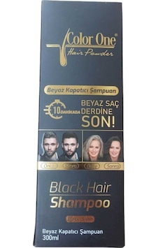 Color One Saç Siyahlaştırıcı Şampuan Boya Siyah 300 Ml Color One Saç Siyahlaştırıcı Şampuan Boya Siyah 300 Ml