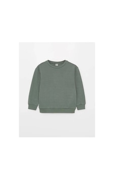 LC Waikiki Lcw Kids Yeşil Bisiklet Yaka Basic Uzun Kollu Kız Çocuk Sweatshirt LC Waikiki Lcw Kids Yeşil Bisiklet Yaka Basic Uzun Kollu Kız Çocuk Sweatshirt