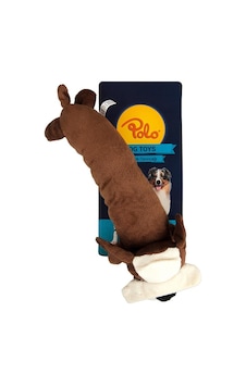 Polo Peluş Sosis Köpek Oyuncağı 35 CM Kahverengi Polo Peluş Sosis Köpek Oyuncağı 35 CM Kahverengi
