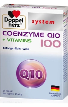 Doppel Herz System Coenzyme Q10 30 Kapsül Doppel Herz System Coenzyme Q10 30 Kapsül