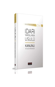 İdari Yargılama Usulü Kanunu (Karton Kapak) - Savaş Yayınları 2020 - Savaş Yayınevi İdari Yargılama Usulü Kanunu (Karton Kapak) - Savaş Yayınları 2020 - Savaş Yayınevi