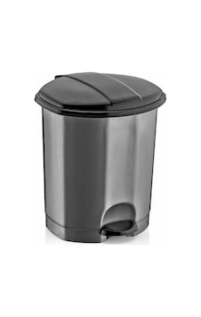 Flosoft Plastik Pedallı Çöp Kovası 5 Lt