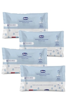 Chicco Bebek Islak Mendili 72 Adet 4 Paket 4'lü Set