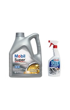 Mobil Super 3000 X1 Formula FE 5W-30 Motor Yağı 4 L + Gojo Buz Çözücü 750 ML Mobil Super 3000 X1 Formula FE 5W-30 Motor Yağı 4 L + Gojo Buz Çözücü 750 ML