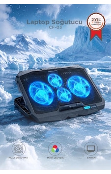 Laptop Soğutucu Ayarlanabilir Dizüstü Bilgisayar Soğutma Fanı Cf03 Siyah Laptop Soğutucu Ayarlanabilir Dizüstü Bilgisayar Soğutma Fanı Cf03 Siyah