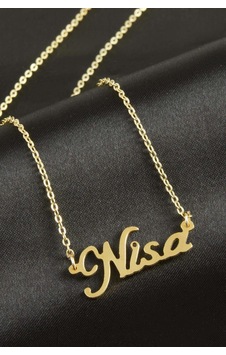 Nisa İsimli Kolye Kişiye Özel 11 Nisa İsimli Kolye Kişiye Özel 11