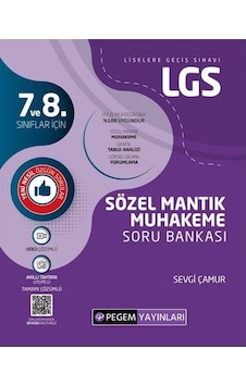 Lgs Sözel Mantık Muhakeme Soru Bankası / Sevgi Çamur Lgs Sözel Mantık Muhakeme Soru Bankası / Sevgi Çamur