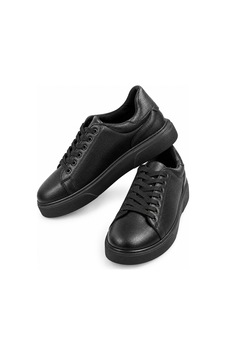 Yalçın Erkek Casual Bağcıklı Ortopedik Rahat Kaymaz Taban Sneaker Ayakkabı Siyah - 940118026 Siyah Yalçın Erkek Casual Bağcıklı Ortopedik Rahat Kaymaz Taban Sneaker Ayakkabı Siyah - 940118026 Siyah