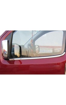 S-Dizayn  Citroen Nemo Krom Cam Çıtası 2008 Üzeri 2Prç