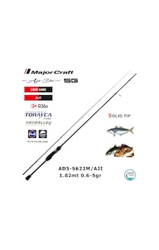 Major Craft 5g Ajido Ad5-s622m/ajı 1.88mt 0.6-5gr 2p Lrf Kamış Major Craft 5g Ajido Ad5-s622m/ajı 1.88mt 0.6-5gr 2p Lrf Kamış