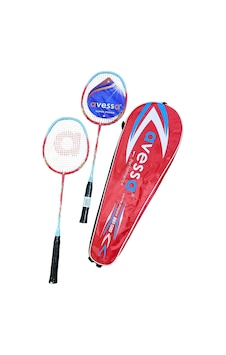 Avessa Bst-500k Badmington Profesyonel Raket Set Kırmızı
