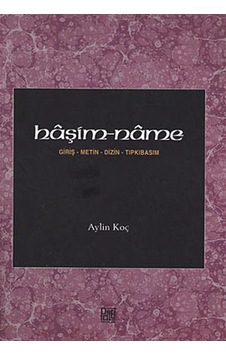 Haşim-Name Giriş-Metin-Dizin-Tıpkıbasım