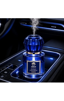 Auhma Af-13 120ml Şarjlı Ultrasonik Araç Koku Difüzörü Mavi Ambiyans Işıklı Mingdao Esans Aroma Yayıcı Auhma Af-13 120ml Şarjlı Ultrasonik Araç Koku Difüzörü Mavi Ambiyans Işıklı Mingdao Esans Aroma Yayıcı