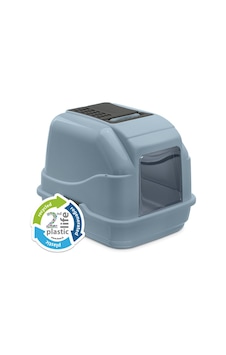 Gld-spt- Imac Easy Cat 2nd Lıfe Kapalı Kedi Tuvaleti Mavi 50x40x40cm Gld-spt- Imac Easy Cat 2nd Lıfe Kapalı Kedi Tuvaleti Mavi 50x40x40cm