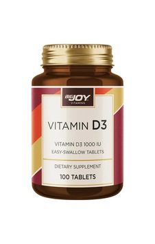 Bigjoy Vitamins Vitamin D3 1000 Iu D3 Vitamini Takviye Edici Gıda 100 Tablet